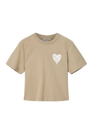AllSaints, TRIP LISA TEE. - T-shirts print - shale grey