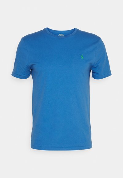 Polo Ralph Lauren CUSTOM SLIM FIT JERSEY CREWNECK T-SHIRT - T-shirt básica - retreat blue