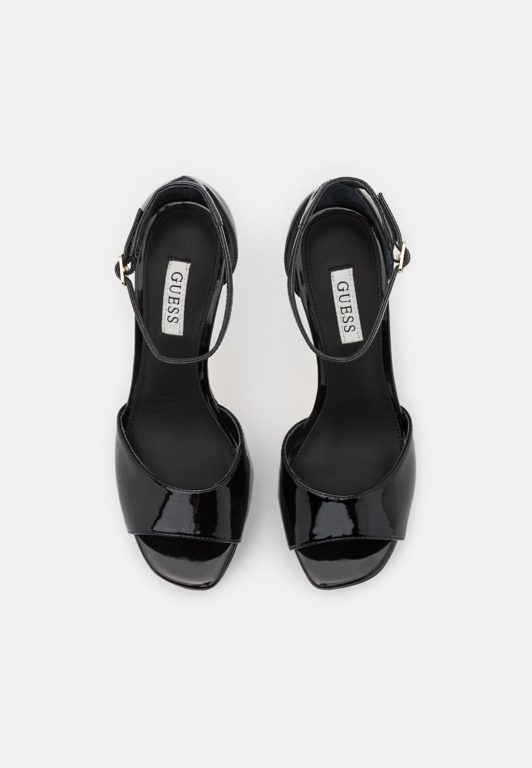 guess sandals platform