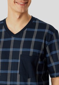Schiesser SET 2 pcs V-AUSSCHNITT COMFORT  - Pyjama set - nachtblau