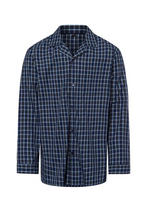 Mc Earl Nachtwäsche Shirt - marine hellblau