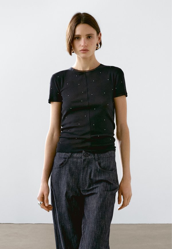 WITH STUDS  - Print T-shirt