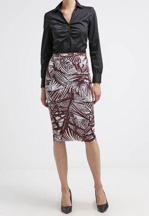 Overhemdblouse - black