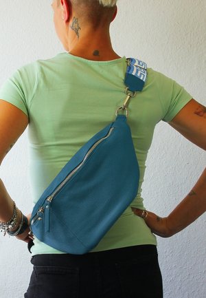 DrachenLeder Heuptas - blau