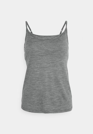 icebreaker SIREN  CAMI - Maglietta intima - MEDIUM GREY