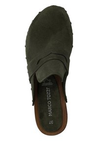 Marco Tozzi Heeled mules - khaki
