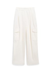 PRESTIGE - Cargo trousers - snow white
