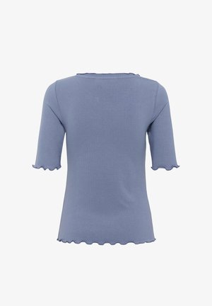 Cream, CRRIBBA - Základné tričko - stonewash