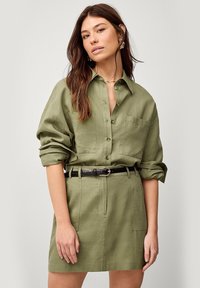 Ellos Collection A-snit nederdel - grün