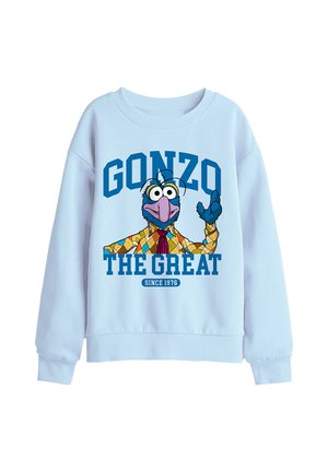 Disney, THE MUPPETS GONZO THE GREAT COLLEGIC UNISEX - Sweatshirt - light blue