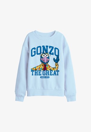 Disney, THE MUPPETS GONZO THE GREAT COLLEGIC UNISEX - Sweatshirt - light blue