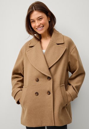 Ellos Collection OLINA - Short coat - camel