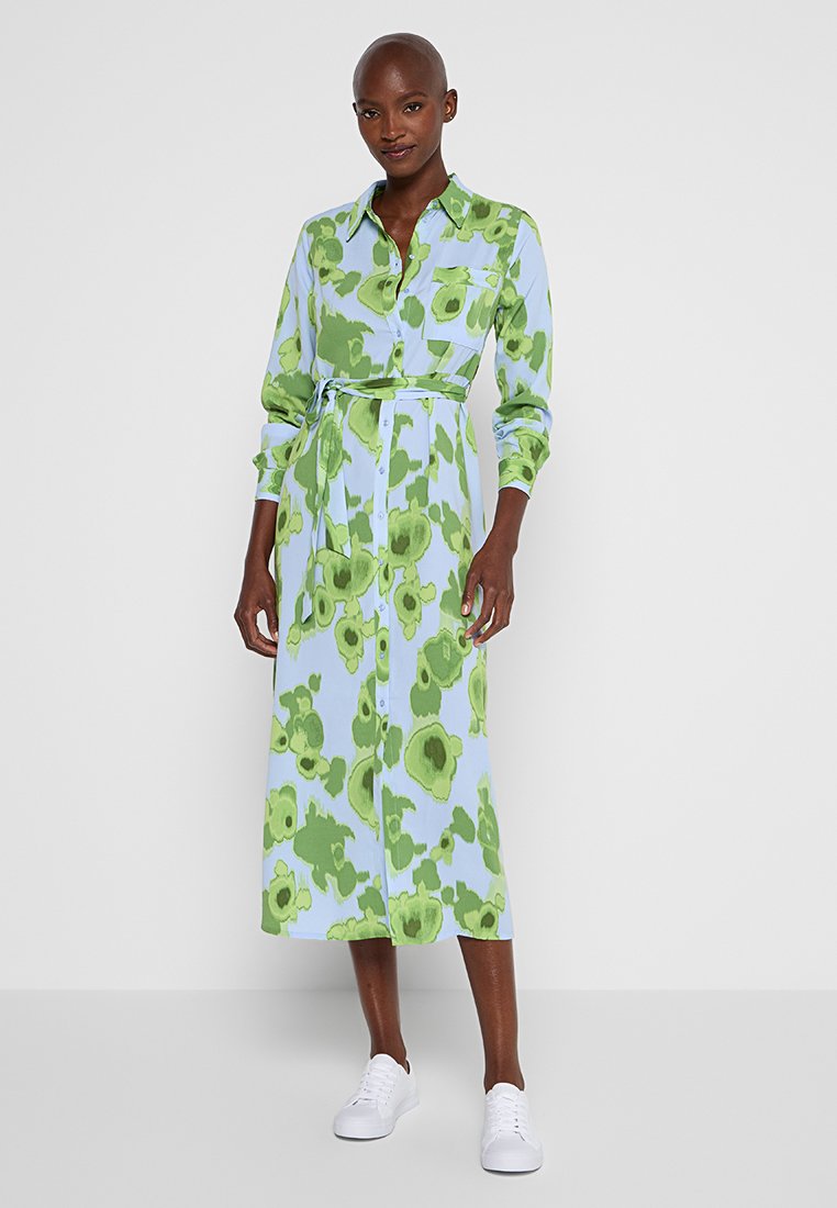 Selected Femme Blousejurk lichtblauw