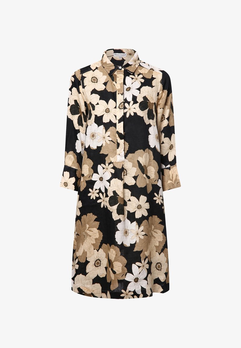 Apriori Blusenkleid - schwarz beige