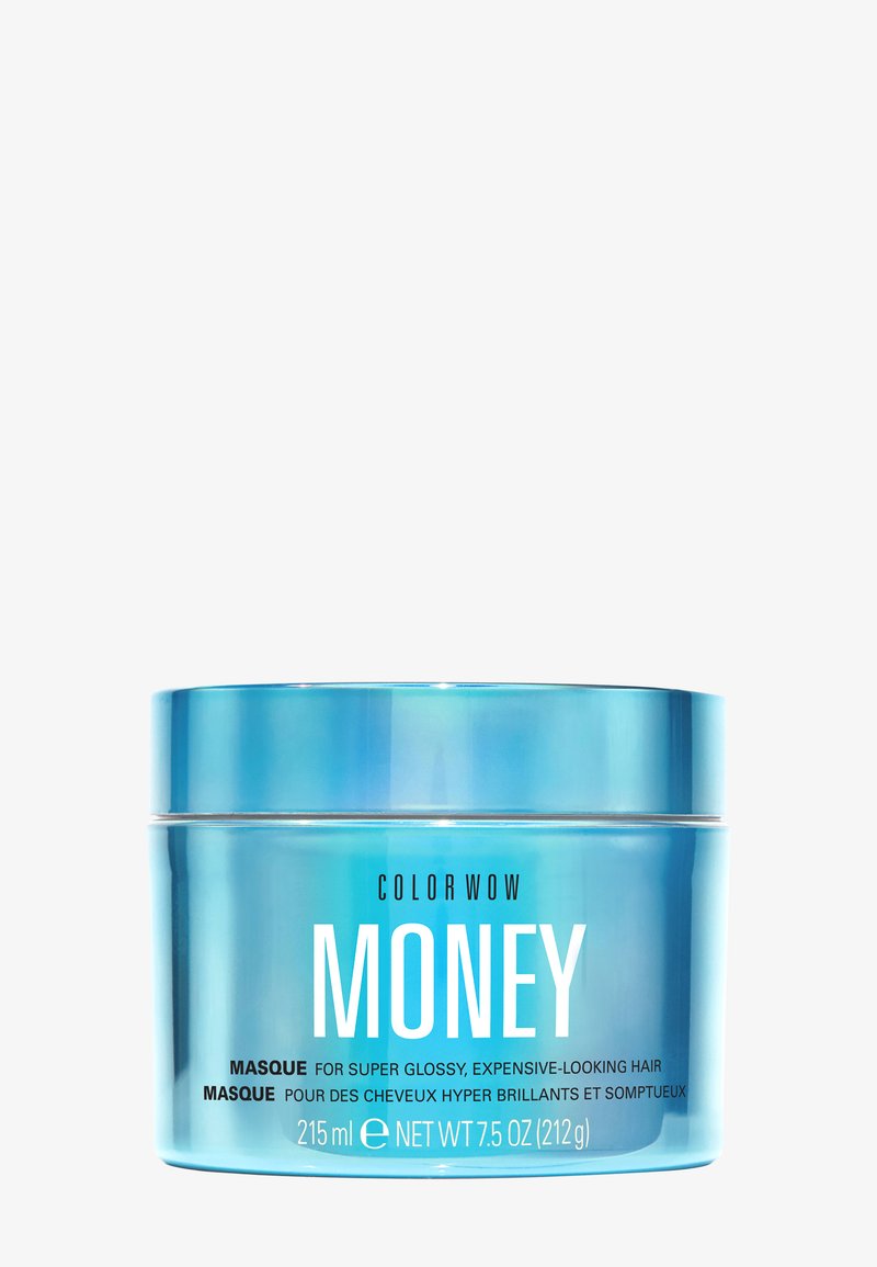 Pot bleu de masque capillaire Color Wow Money pour des cheveux super brillants et d'apparence coûteuse, 215 ml / 7,5 oz poids net.