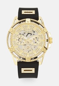 Guess - KING - Pulkstenis - gold-coloured tone/ champagne/black Miniatūras attēls 1