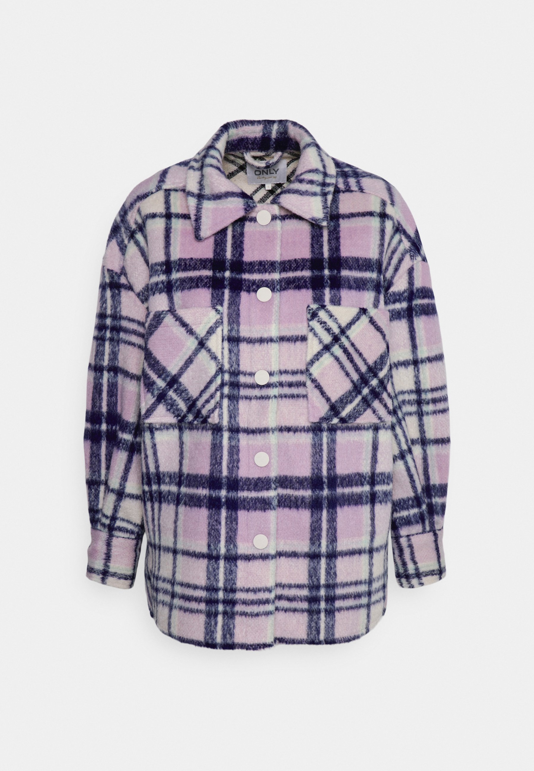 Giacche e blazer iuPY9 ONLY Petite ONLLOU CHECK SHACKET - Giacca leggera - lavendula/lilla Giacche e blazer iuPY9 ONLY Petite ONLLOU CHECK SHACKET - Giacca leggera - lavendula/lilla