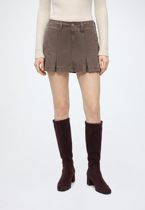 Hollister Co., PLEATED MINI MOREL - Минипола - brown