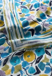 Seasalt Cornwall MAY GARLAND - Šála - multi zennor stripe border chalk