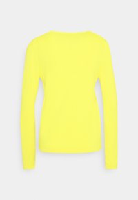 TOM TAILOR BASIC V-NECK - Trui - smooth yellow melange