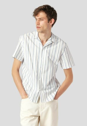 BOWLING HARRISON S/S - Shirt - blue stripe