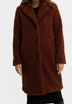 Klasický kabát - camel