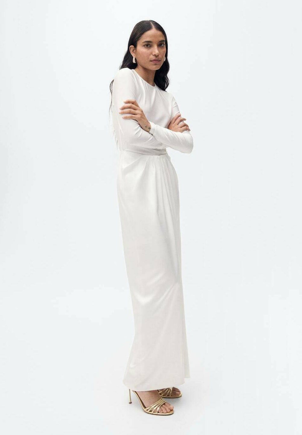 Mango Maxi dress - white - Zalando