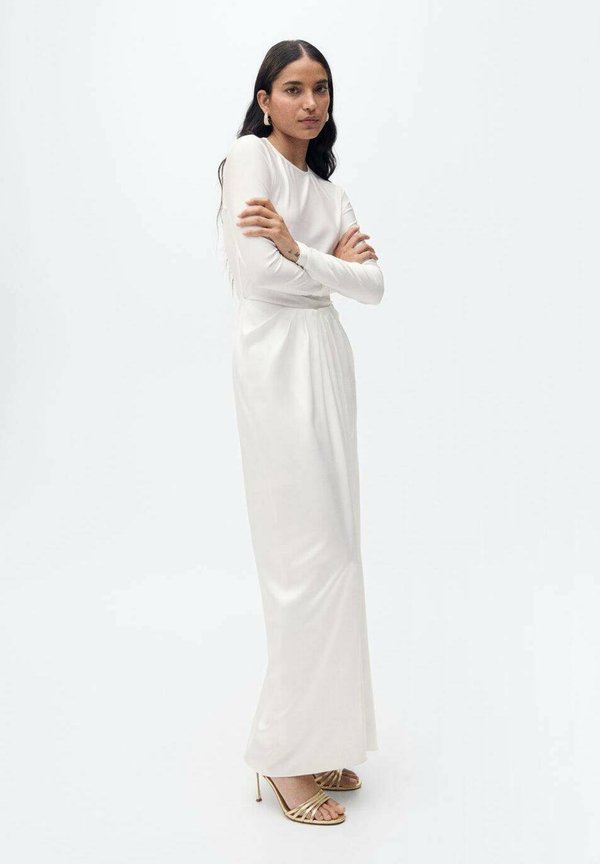 Maxikleid - cremeweiß