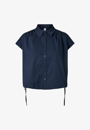 YAS, TOP YASLEONA - Blusa - navy blazer