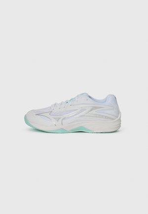 THUNDER BLADE Z - Volleyball shoes - white/blue tint