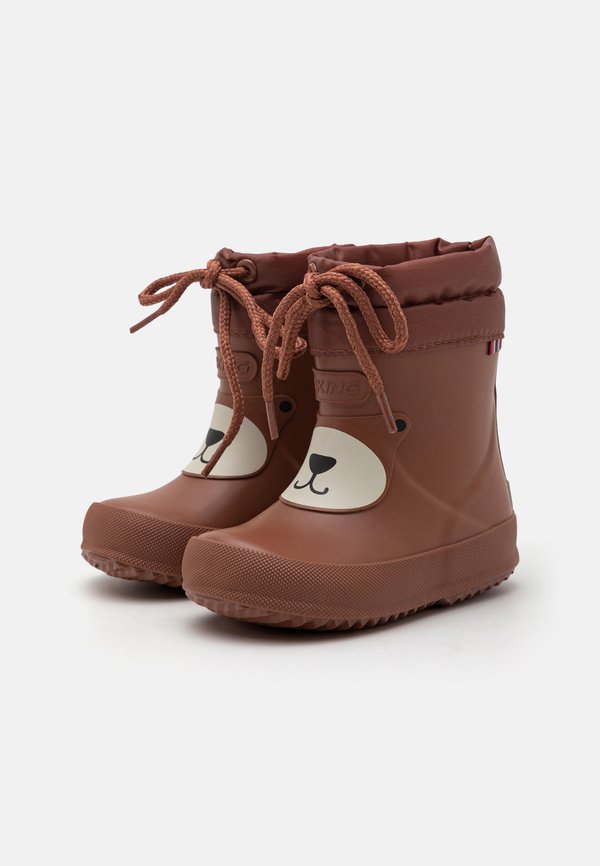 ALV INDIE PRINT UNISEX – Gummistiefel – cognac