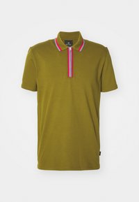 HALF ZIP  - Polo - olive green