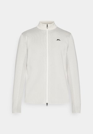 J.LINDEBERG Sports TECH ZIP SWEATER - Zip-up sweatshirt - moonbeam