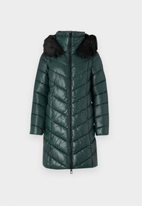 ONLFEVER PUFFER COAT LIFE - Talvemantel - scarab/black