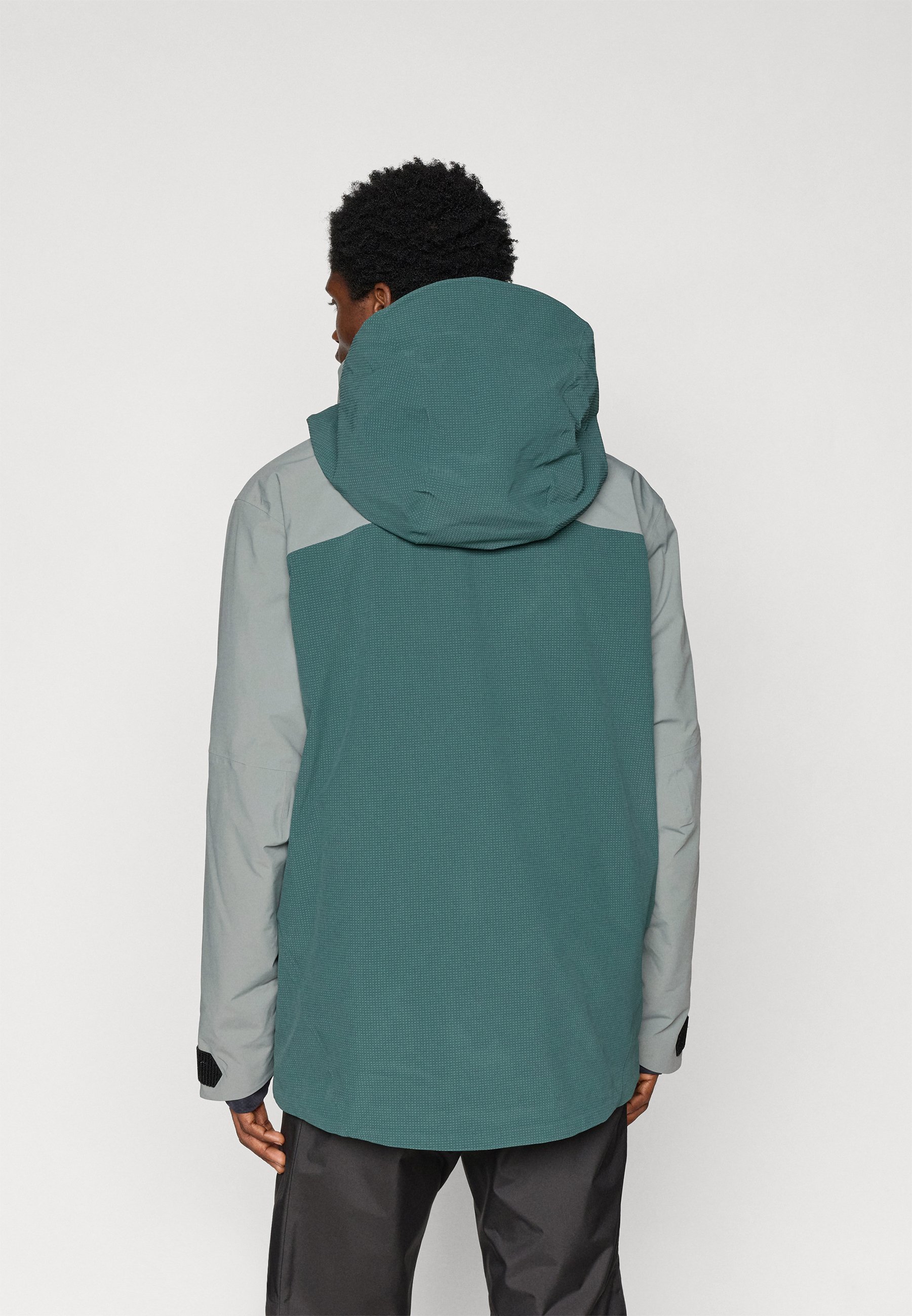 Salomon SPECTRAL JACKET - Chaqueta de esquí - green gables/sedona