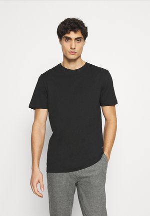 SLHNORMAN SS O-NECK S NOOS - Basic T-shirt - black
