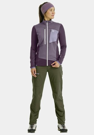SECEDA - Outdoor trousers - dark wild herbs