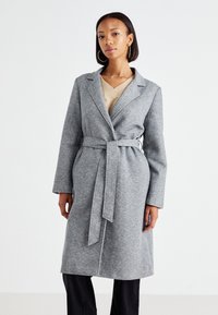 ONLY ONLNICOLE LIGHT WRAP  - Classic coat - light grey