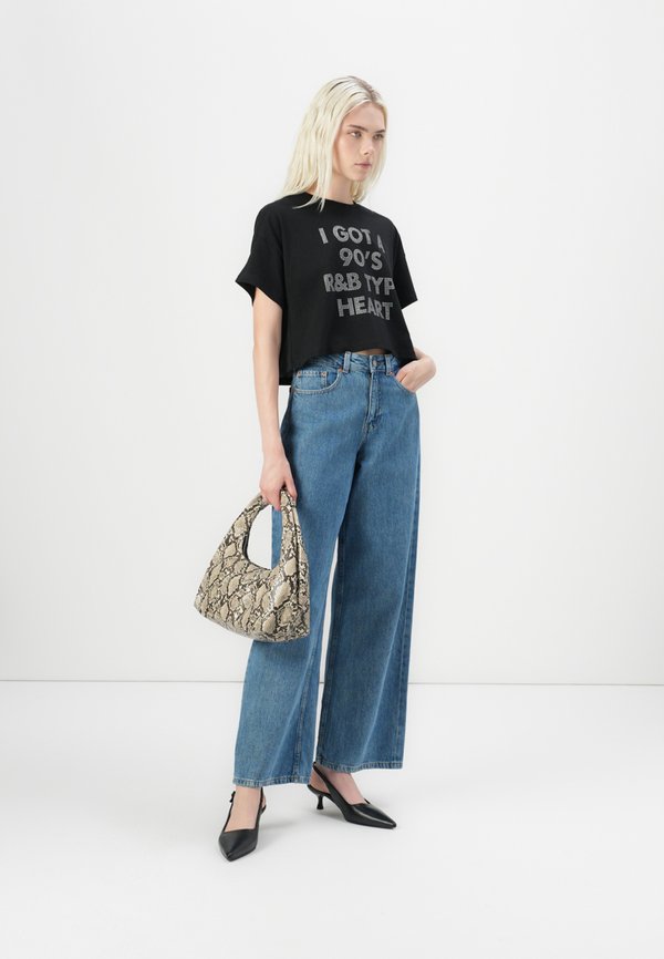 NMALENA CROP - Print T-shirt3