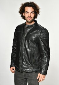 Mustang WHYTE - Skinnjacka - black