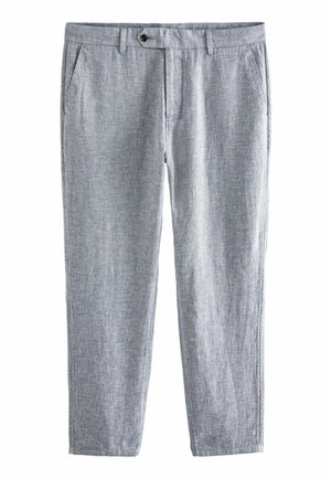 TEXTURED-REGULAR FIT - Pantaloni chino - chambray blue