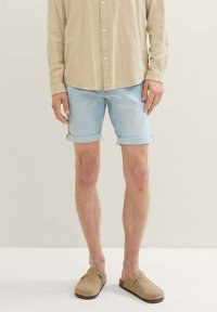 TOM TAILOR DENIM Jeansshorts - clean bleached blue denim