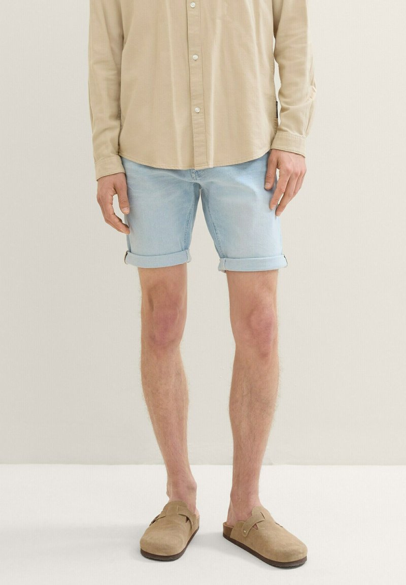 TOM TAILOR DENIM Jeansshorts - clean bleached blue denim