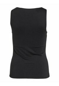 VILA VIKENZA U-NECK REV NOOS - Top - black