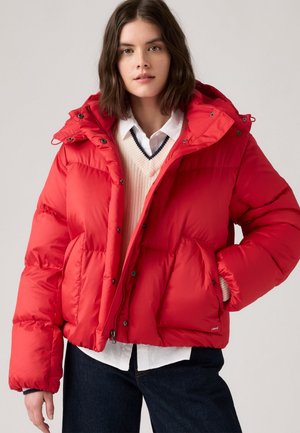 WESTERN BUBBLE SHORTIE - Tolldzseki - true red