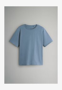 Unausgewählt, chocolate brown stripe light blue white