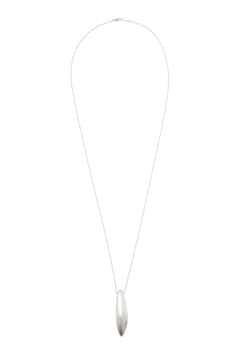 Massimo Dutti HAZELNUT - Halskæder - silver-coloured