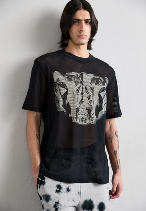 HAIDER - Apdrukāts T-krekls - black