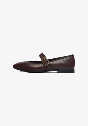 Lasocki, LASOCKI BALLERINAS WOMEN'S BURGUNDY 5907964186519 - Ballerinasko m/ rem - burgundy