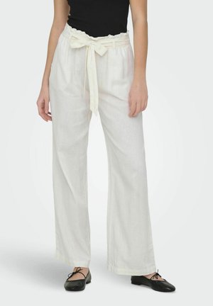 SAY BELT NOOS - Broek - snow white